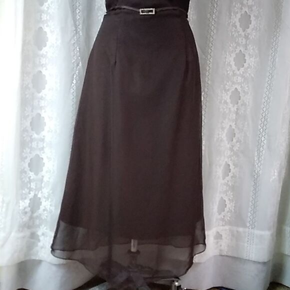Vintage Jordan Dark Brown Women's Dress Size 8 - Picture 8 of 16